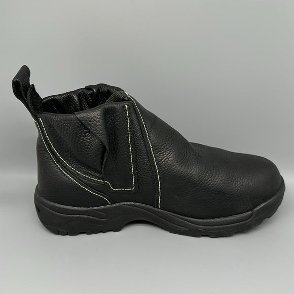 Florsheim Hercules Steel Toe Black Leather Work Boots Men's Sz 10 EEE - Picture 6 of 9